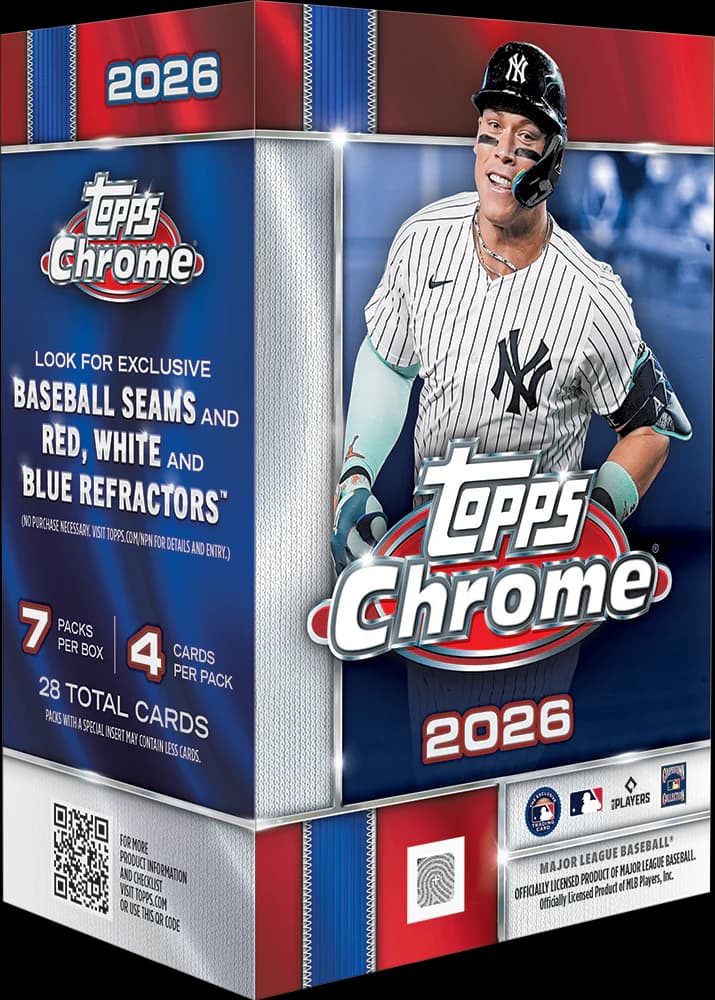 2026 Topps Chrome Baseball Value Box — mlb
