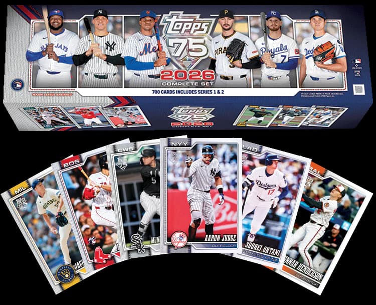 2026 Topps Complete Set Baseball Hobby Box — mlb