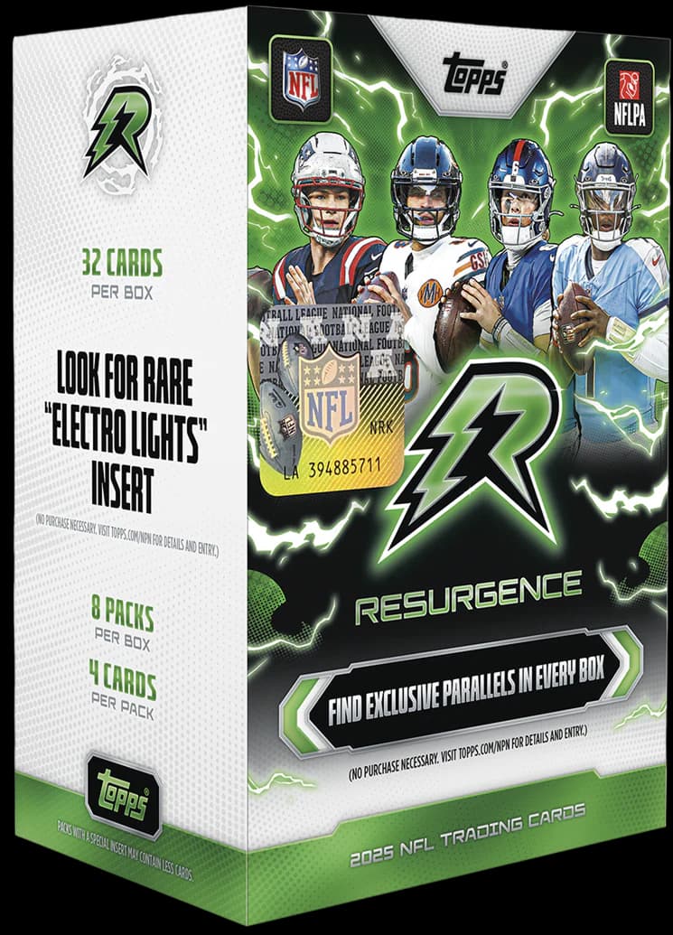 2025 Topps Resurgence Football Value Box — nfl