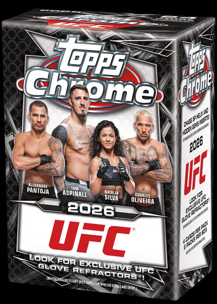 2026 Topps Chrome UFC Value Box — ufc